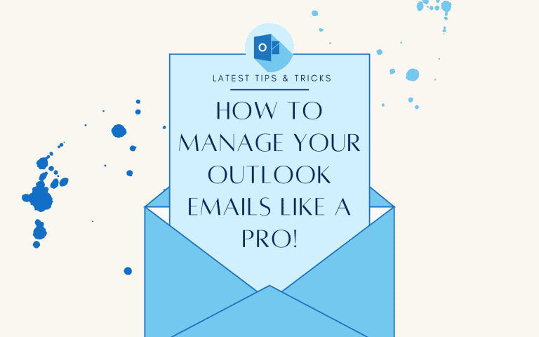 Outlook Email Management Training: 4 Steps to Taming Your Inbox