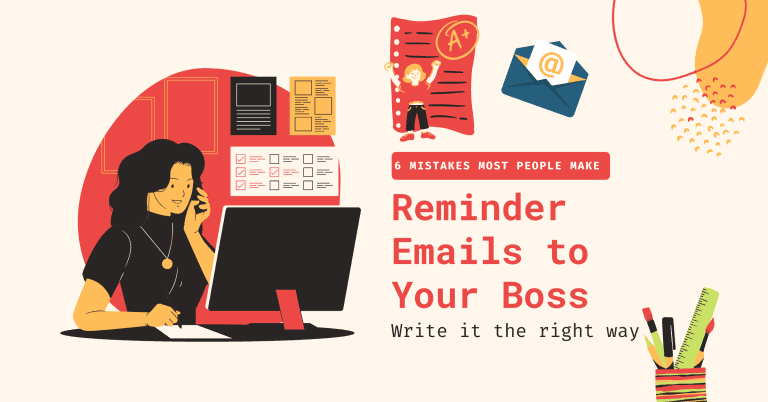 How to Send a Gentle Reminder Email to Boss for Approval | 6 Easy-to-follow Tips