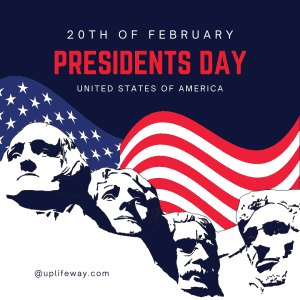 President's day - A US bank holidays 2023