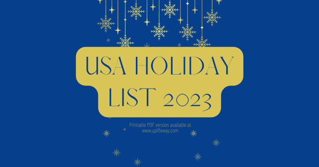 List of US Holidays 2023 to download and import to Outlook and Google calendar