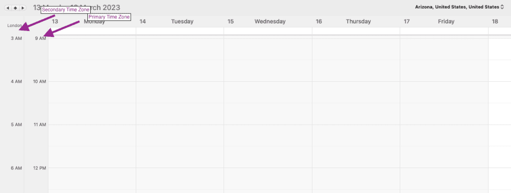 scheduling meetings in different time zones outlook