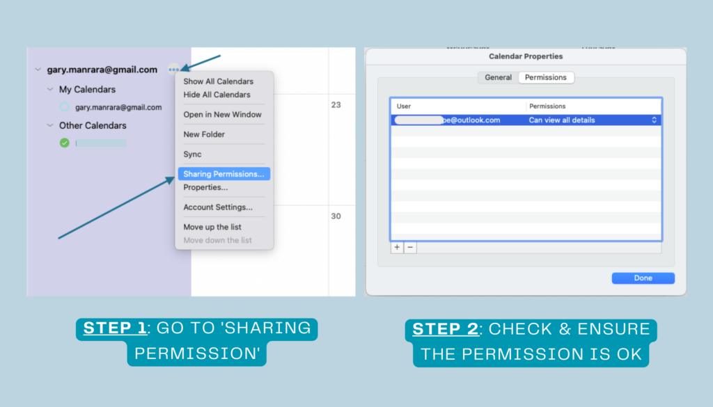 Solving the Permission Issue of Shared Calendar Not Showing in Outlook